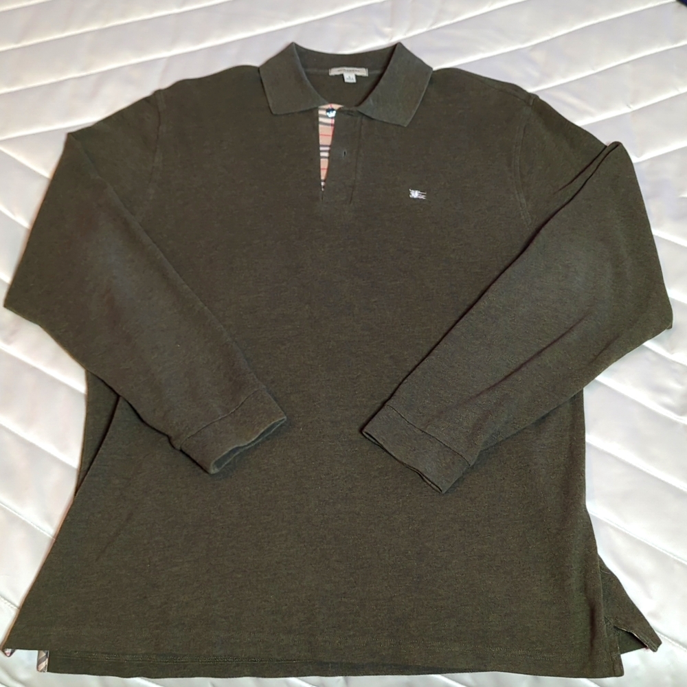 Burberry London Long Sleeve Polo